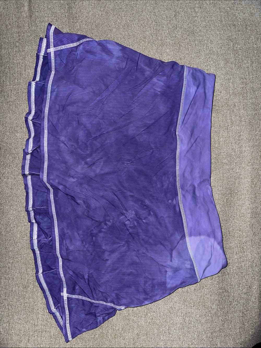 lululemon athletica Purple Athletic Skort with Built-In Short- as is